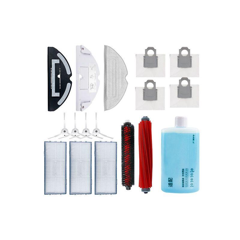 With Stone Robot Cleaner G10s/Pro/Pure Accessories Mop Filter Screen G10 Rolling Brush Dust Bag Side Brush Rag