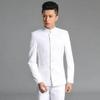 Fato Zhongshan Masculino - Traje de Palco de Estudante da República Chinesa com Gola Mao