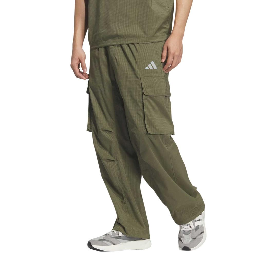 Adidas City Tech Dotair Solid Color Mid-Rise Elastic Work Pants Men pants KS1178