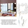 10Pcs USB LED 5 Color Temperature Light Bulb for Makeup Beauty Tabletop Vanity Mirror