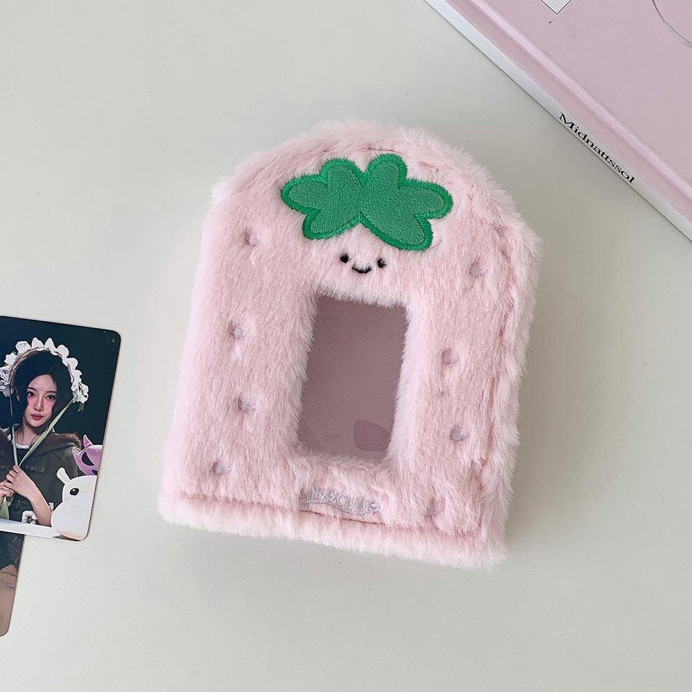 Sweet Photo Album Strawberry Shape A8 Photo Card Binder 3 inch Storage Photocard Holder Kpop Idol Photo