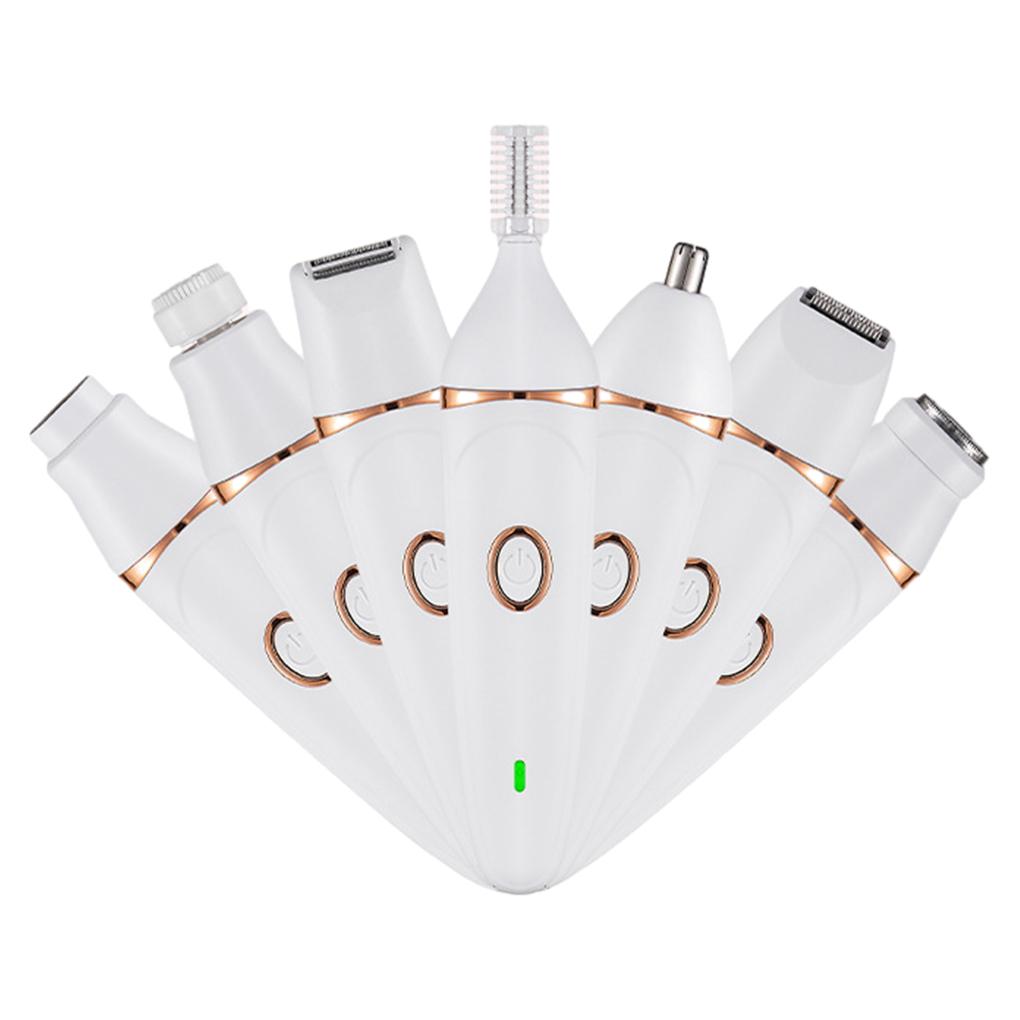 Experience Smooth Skin 7 In 1 Hair Removal For Women Efficient Hair Removal Electric Lady Shaver