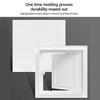 New Self-adhesive Access Panel Door Press-type White Opening Flap Cover Plate Plastic Hinged Access Hatch Doors Wall Ceiling