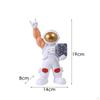 Astronaut Figurine Resin Statue for Home Party Bedroom Bookshelf Decoration