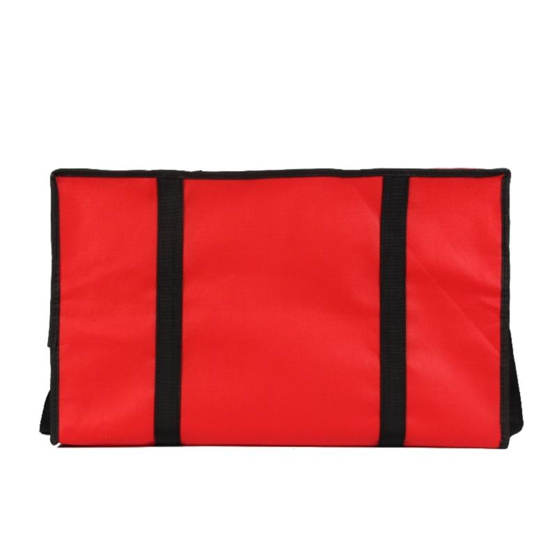 2PCs Heavy Type Insulated Pizza Delivery Bags With Thermals Insulation Waterproof Lining Keep Food Cold Hot Outdoor Event