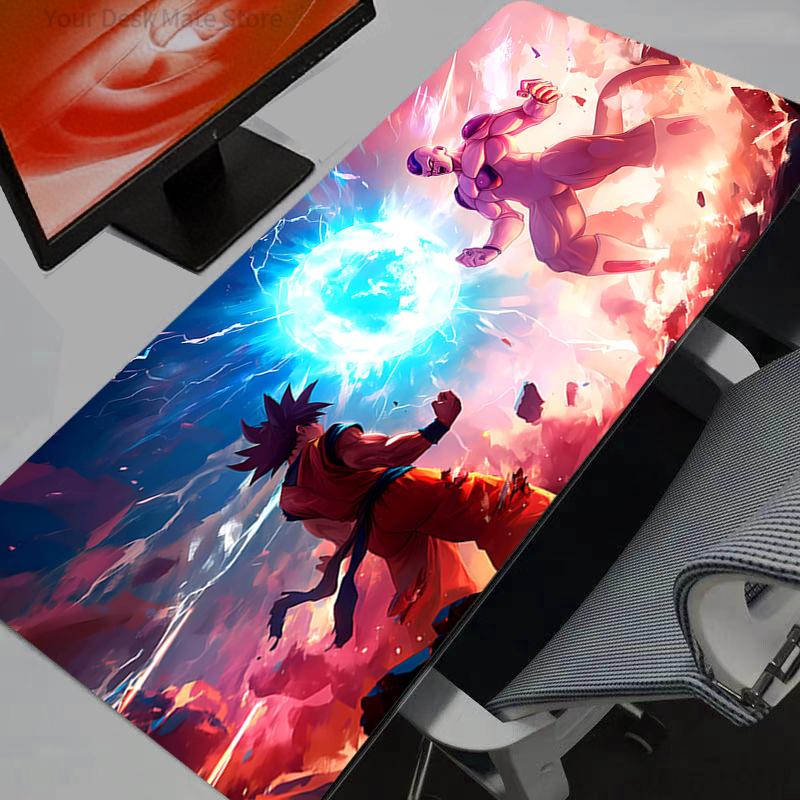 DBZ Dragon Ball Z Mouse Pad Large Rubber PC Computer Rug Gaming Accessories Mousepad Desk Mat Locking Edge Gamer Carpet