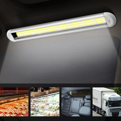 12V Cabin Light with 120 LED Beads RV/Truck/Forklift Strip Independent Switch Super Bright Energy Saving Modified Vehicle Light