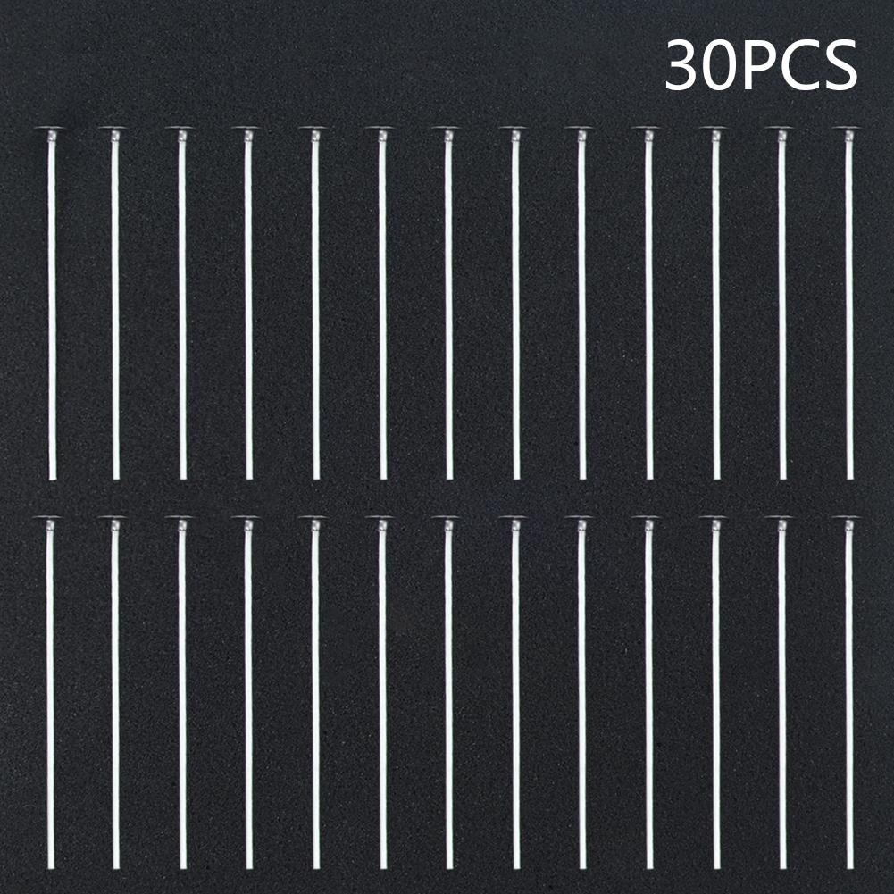 4\\\" Making 10cm Wholesale Home 30 pcs Cotton Cores Pre Waxed Candle Wicks With Sustainers 100mm 30x Kits Latest