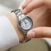 Citizen Q&Q Solar Radio-Controlled Watch 10 Bar Water Resistant Women's Silver