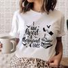 3D Book Printed Short Sleeve T-shirt 3D Book Print Round Neck Short Sleeve T-shirt