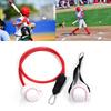 Baseball Rubber Baseball Throwing Trainer Resistance Band Baseball Exercise Bands with Interchangeable Baseball Grip