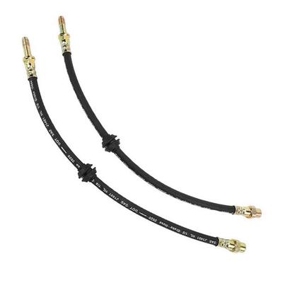 2Pcs Front Brake Hose Pipe Line For 2000-05 BMW 3 Series E46 Z4 E85 34321165587