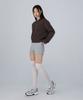 CHICKS Caden Hoodie Knit Brown