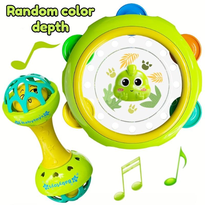 Set of 2 Baby Drums That Make Sounds When Struck, Perfect As a Gift for Christmas And New Year, And Thanksgiving