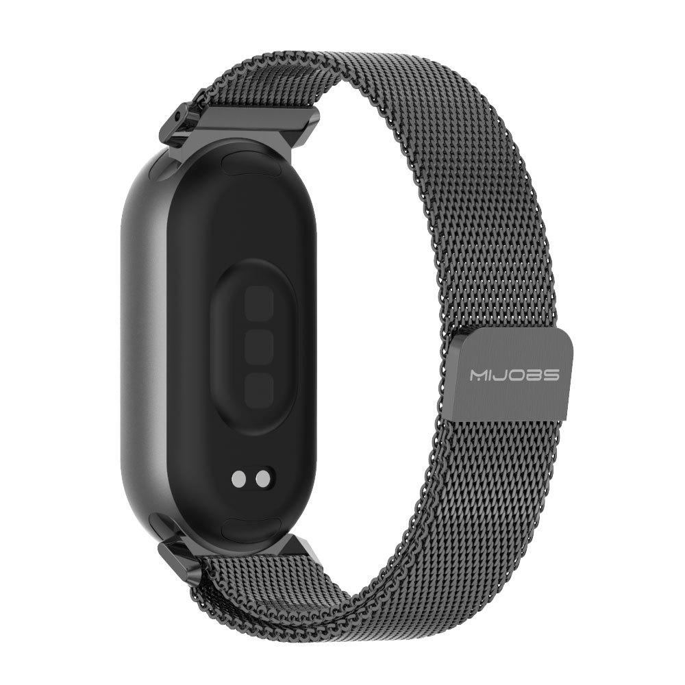 Xiaomi Mi Band 10 GT5 Milánský nerezový náramek pro Mi Band 8/9