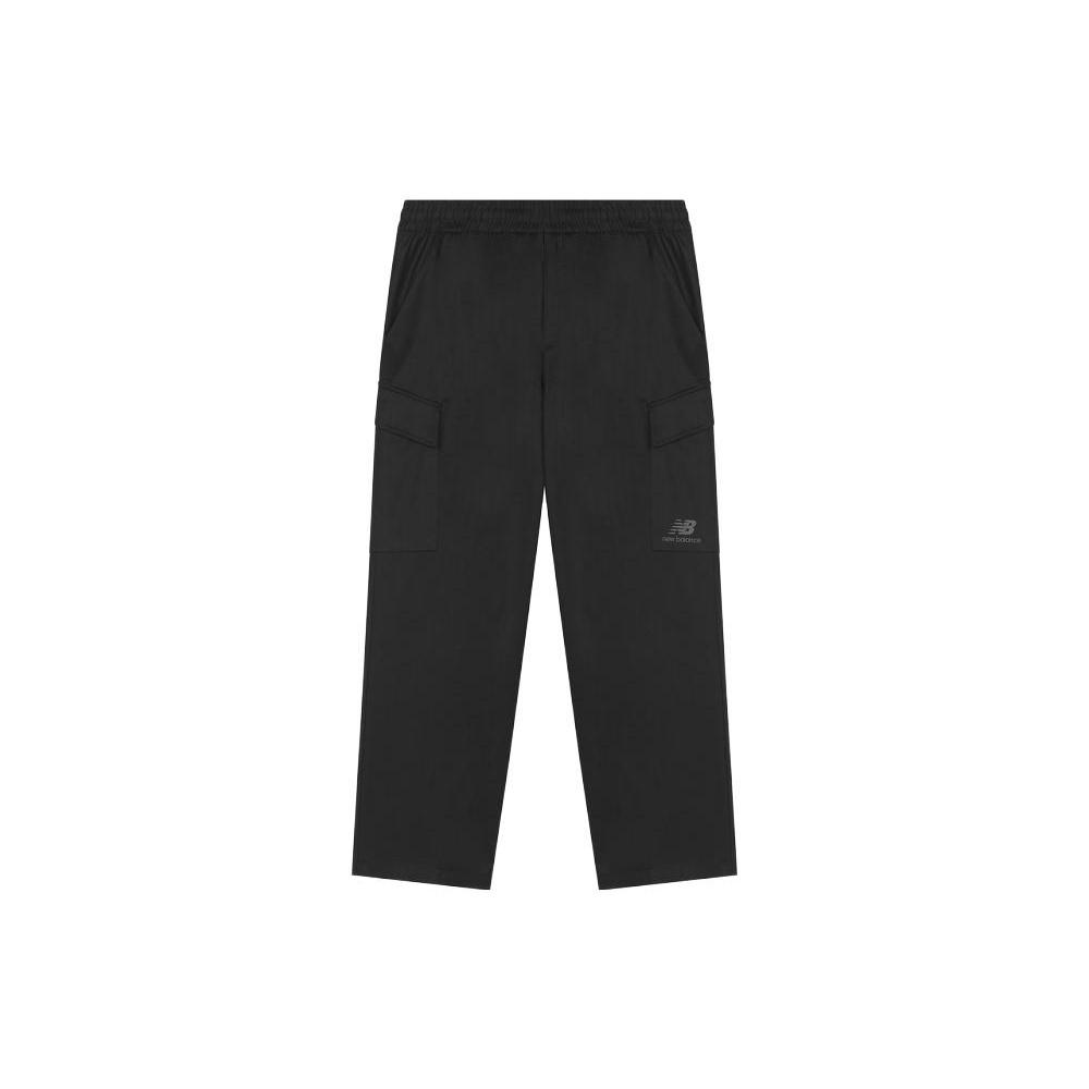 New Balance Logo Cargo Pants Asia Sizing Black Men s AMP31333-BK XL
