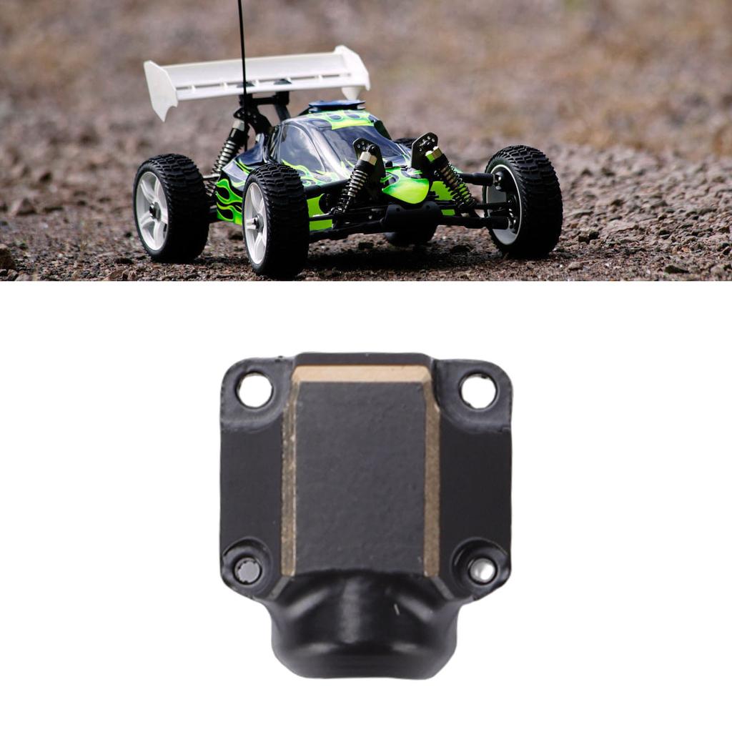 Rear Axle Cover Fit for SCX30 1Celsius30 RC Crawler Brass Electrocoated RC Rear Axle Differential Housing Cover for Upgrade