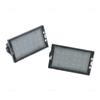 For Land Rover Discovery Series 3 4 Freelander 2 LR2 Range Rover Sport 2x Car Rear LED SMD License Number Plate Light Lamp