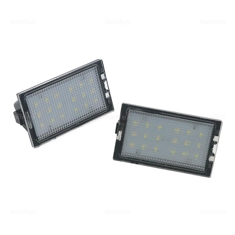 For Land Rover Discovery Series 3 4 Freelander 2 LR2 Range Rover Sport 2x Car Rear LED SMD License Number Plate Light Lamp