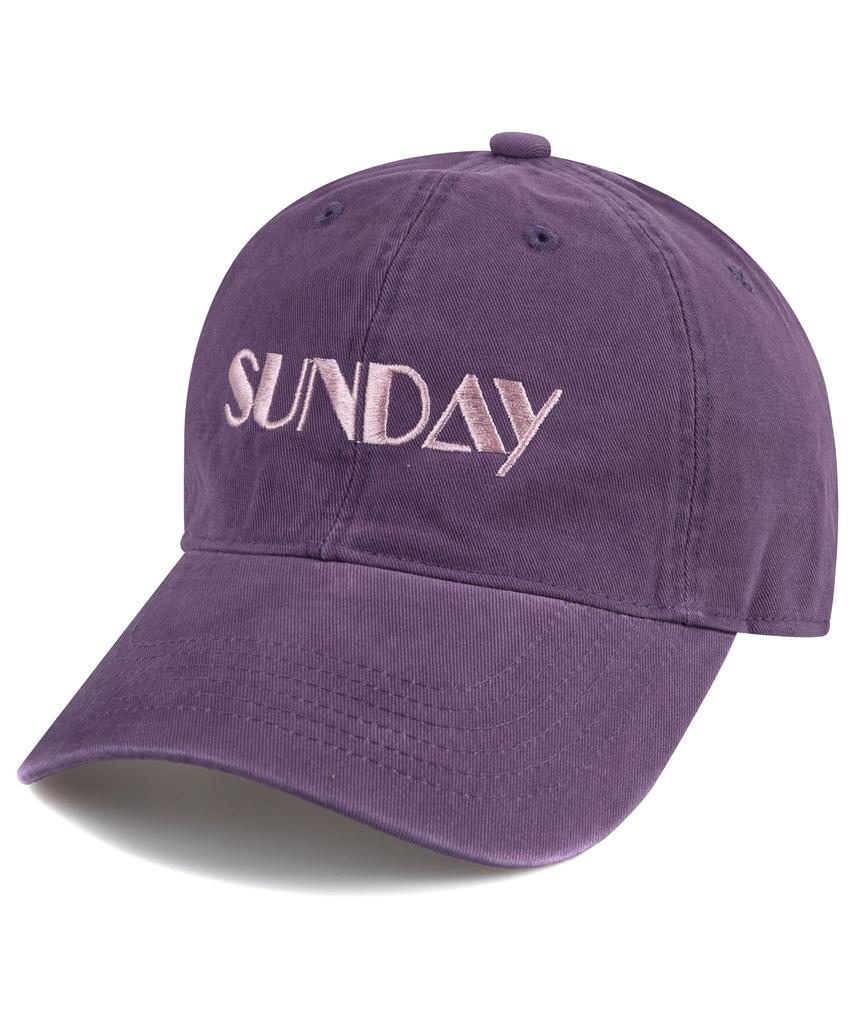 Wig Sunday Cation Ball Cap - Purple