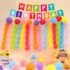 Colorful Thickened Spiral Twist Balloons for Baby's First Birthday Decoration
