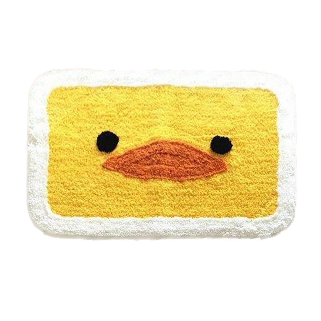 Indoor Door Mat Water Absorption Indoor Floor Blanket for Home Bathroom Toilet Lovely Pattern Pink