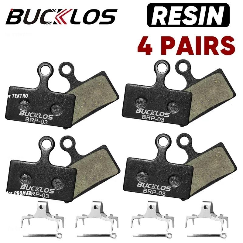 BUCKLOS Resin Bike Disc Brake Pads 2/4PC B01S Bicycle Disk Pads for M9000 M9020 M9120 M8020 MTB Road Bike Hydraulic Discs Pad