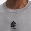 Under Armour T Shirts Men's Gray Crew Neck Moderate 1387107-035