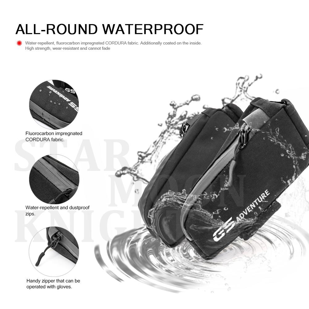 Pro BMW R1200GS R 1200 GS ADV LC R1250GS 2013- Vodotěsné tašky na kapotáž Uskladnění nářadí