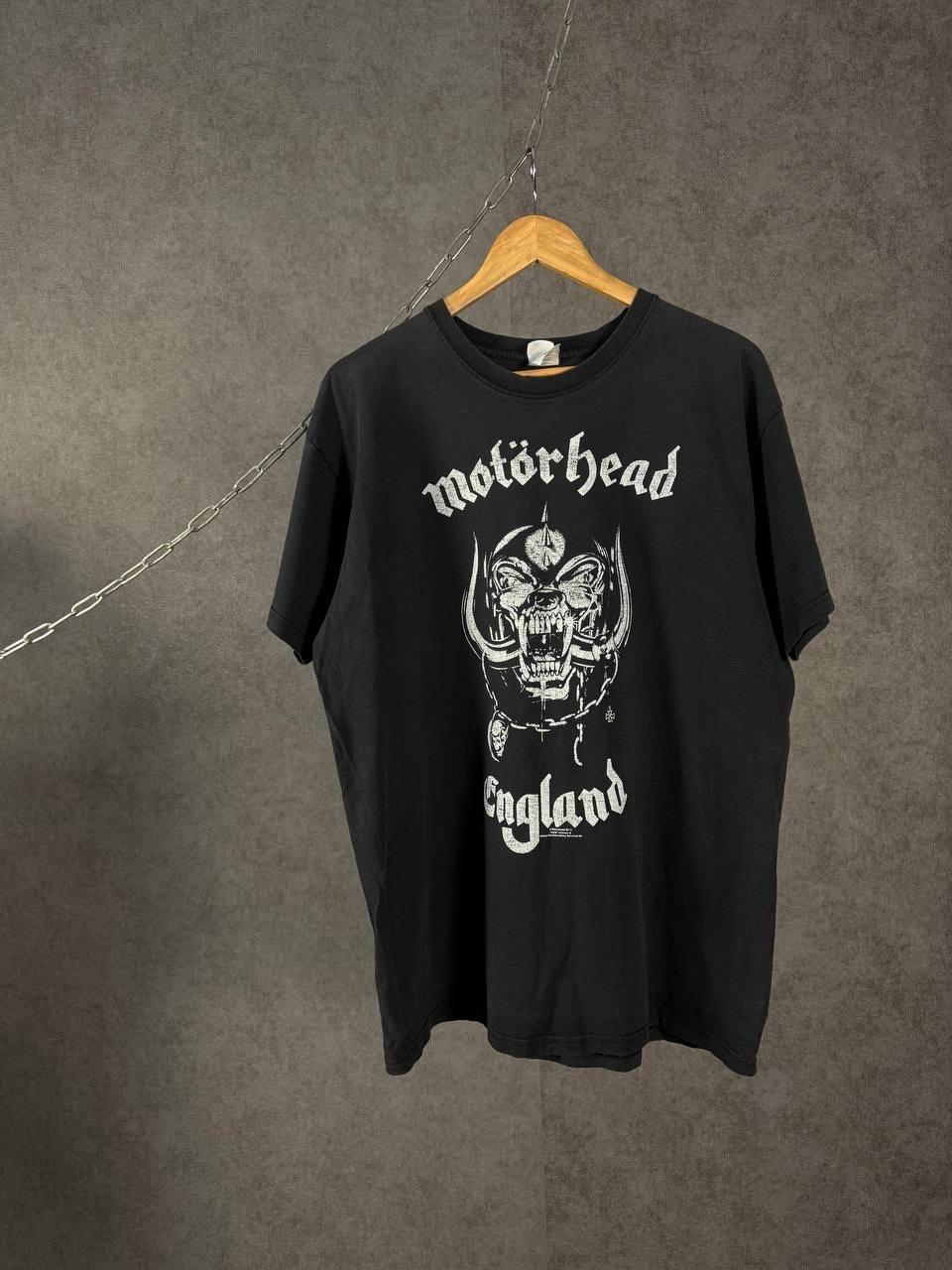 Motorhead 2010 vintage rock band overprinted tee Unisex T-Shirt M