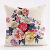 Painted Flower Patterns Throw Pillow Cover With Short Plush Print For Living Room Sofa Decoration Cushion Cover Pillow Covers