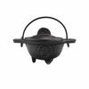 Cast Iron Cauldron With Pentagram 5x9 Cm