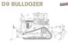 Takom 1/72 D9 Bulldozer Limited Edition Plastic Model TKO5002S (Car)