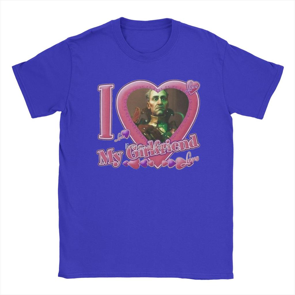 Emmrich Volkarin I Love My Girlfriend T-Shirts for Men Crew Neck Cotton T Shirt Dragons Ages Short Sleeve Tee Shirt Clothing