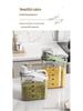 Airtight Cereal and Grain Storage Canister with Lid