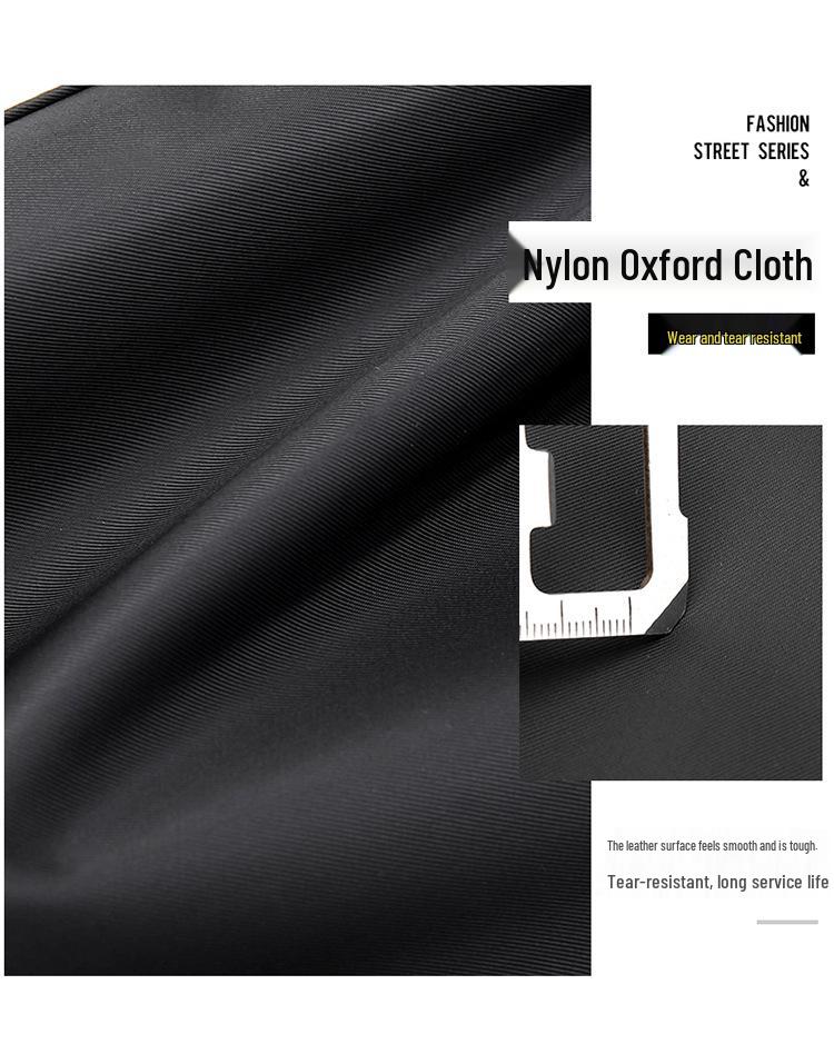 Waterproof Oxford Cloth Wear-resistant Cross-border Business Briefcase, Large Capacity, New 2026 Model