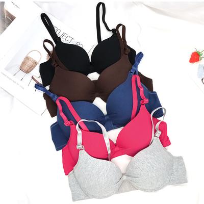 Sexy BH voor Vrouwen Push Up BH Effen Kleur Beha Verzameld Beugel BH Ademend Meisjes Ondergoed Intieme Lingerie