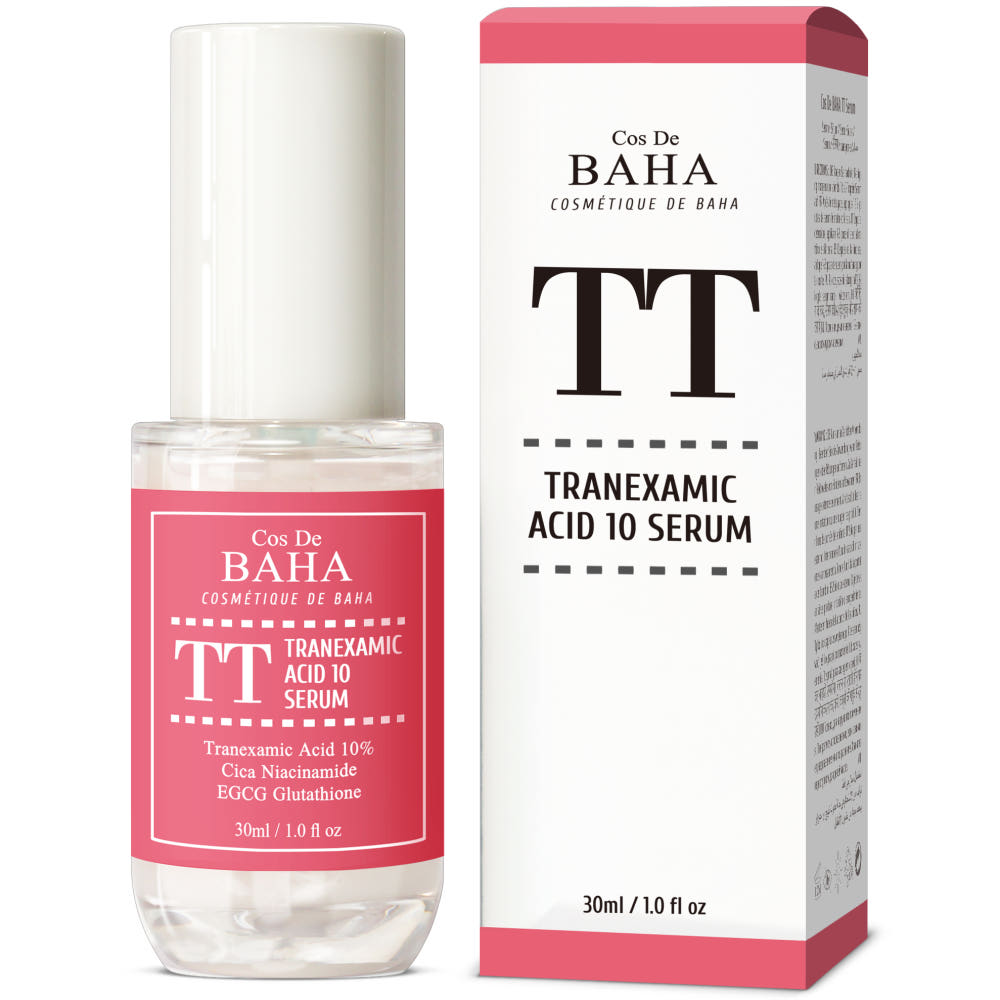 COS De BAHA TT Tranexamic Acid 10% Niacinamide Glutathione Brightening Ampoule Serum 30ml 30ml 1EA