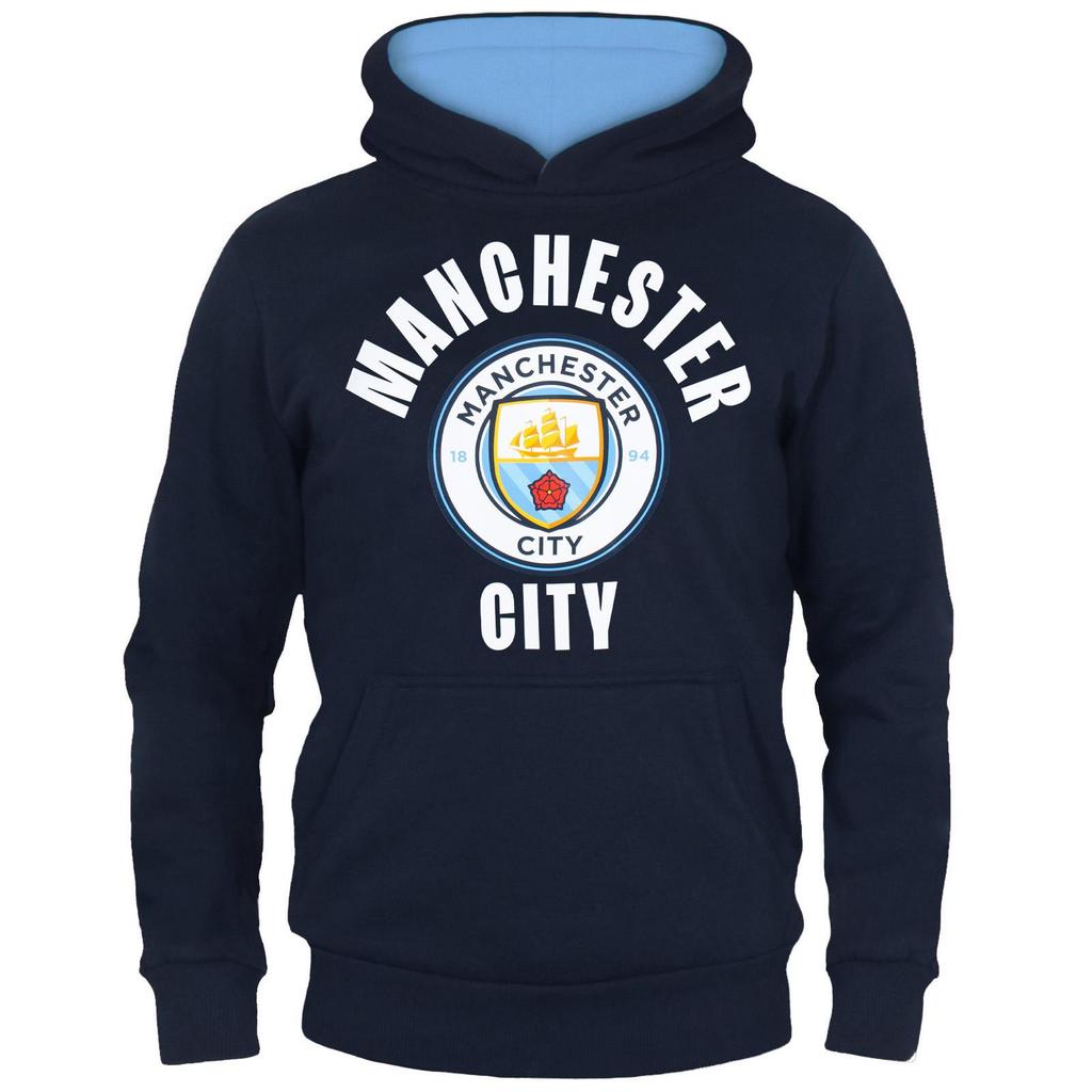 Manchester City FC Boys Fleece Hoodie
