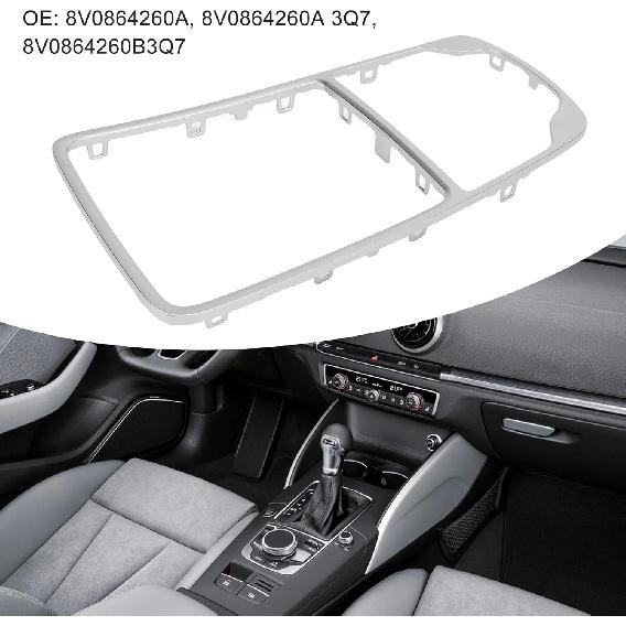 Center Console Surround Cover Trim Frame 8V0864260A 8V0864260B3 for RS3 Car Gear Shift Panel External Surround Frame Trim Sticker