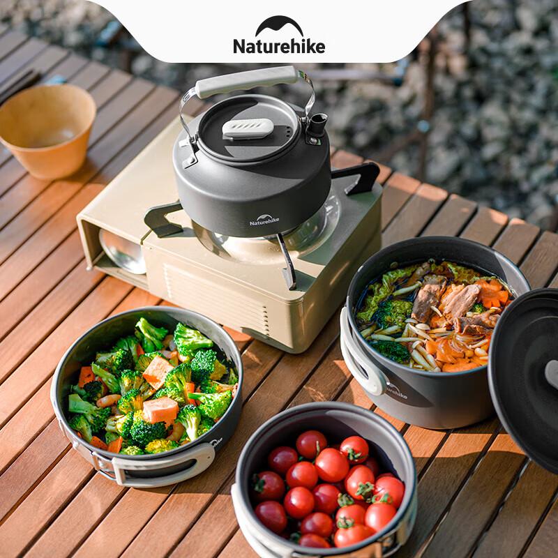Naturehike Aluminum Alloy Camping Cookware Set