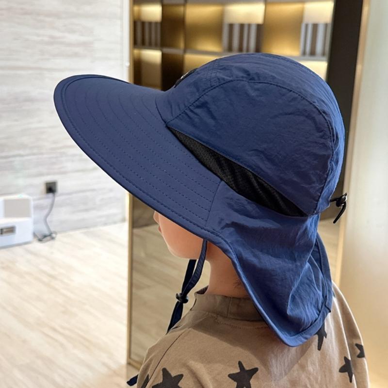 Übergroßer Sonnenhut, faltbarer Sonnenschutz, atmungsaktiver Multifunktionshut für aktive Kinder