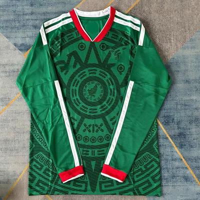 Mexiko Domácí dres s dlouhým rukávem - Mistrovství světa 2026 Fanouškovská edice