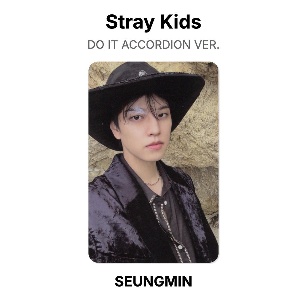 Stray Kids DO IT ACCORDION VER. Official Photocard