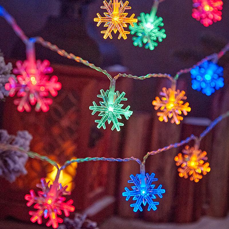 Colorful Solar LED Ball String Lights for Outdoor Christmas Decor