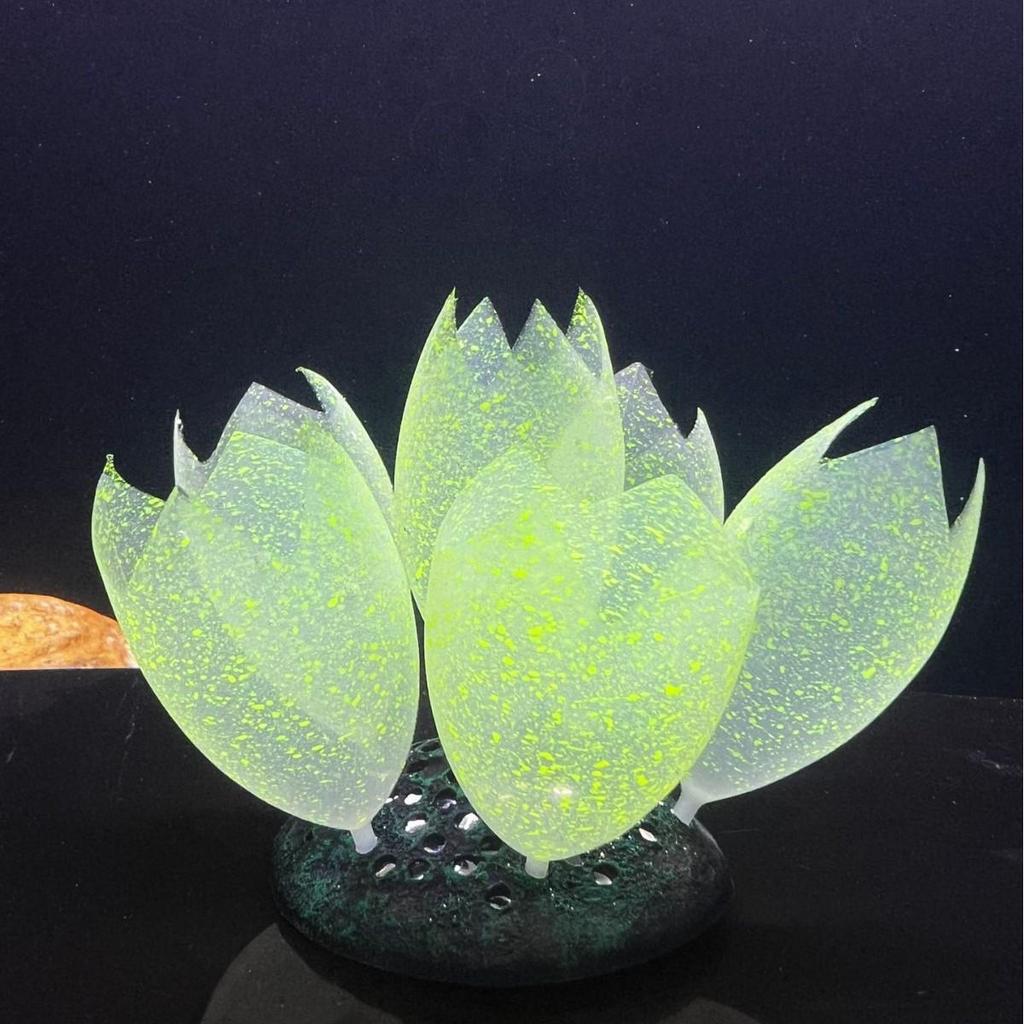 Silicone Fluorescent Coral Bubbles for Fish Tank Landscaping Decor