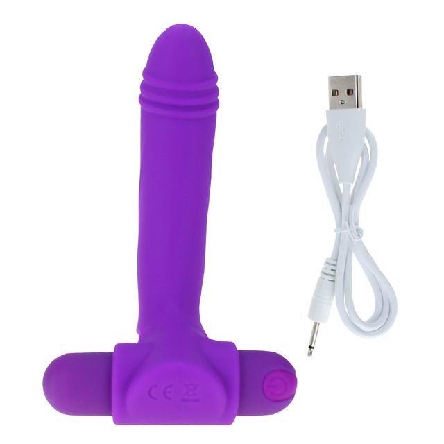 Fingerhülle Dildo Vibrator G-Punkt Massage Klitoris Stimulieren Flirten Sexspielzeug für Frauen Weiblicher Masturbator Erwachsene Sexprodukte