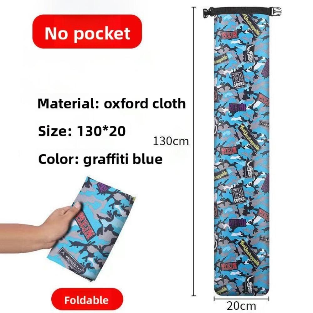 Multi-function Fishing Rod Cover Foldable Portable Fishing Rod Holder Drawstring Pocket Fishing Gear Fishing Equipment Storage