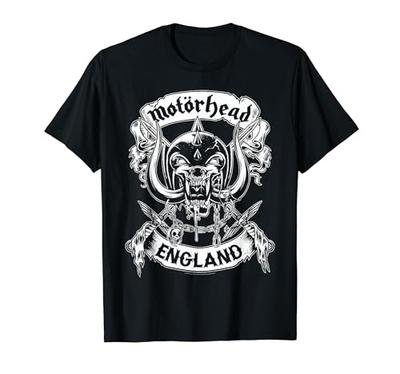 Motörhead England Crossed Swords T-Shirt
