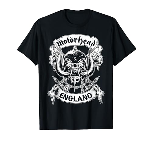 Motörhead England Crossed Swords T-Shirt